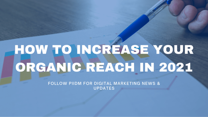 Increasing Organic Reach